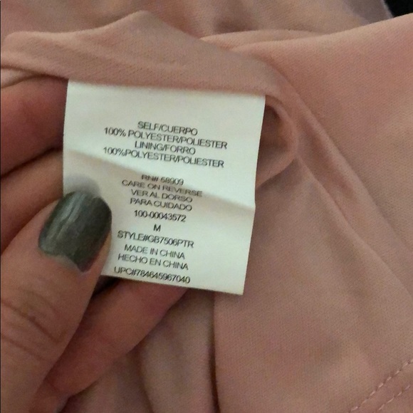 Floral pink wrap maxi dress - Picture 7 of 8